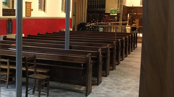 Church pews